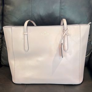 Large light pink Kate Spade tote